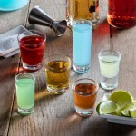 Acopa 2.5 oz. Customizable Shot Glass - 12/Case