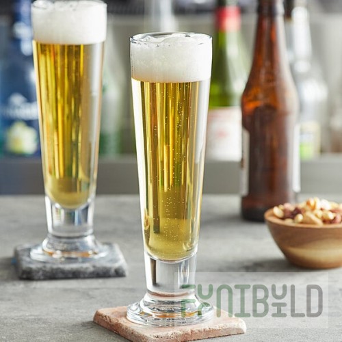 Pasabahce Cin Cin from Steelite International 14.5 oz. Footed Pilsner Glass - 12/Case
