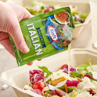 Kraft Fat-Free Italian Dressing Packet 1.5 oz. - 60/Case