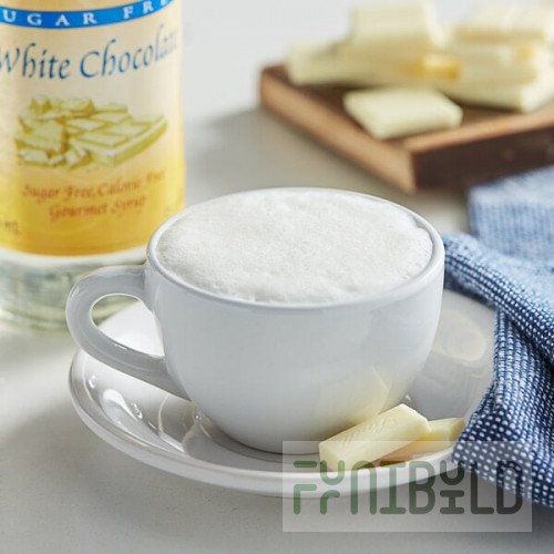 Monin Sugar-Free White Chocolate Flavoring Syrup 750 mL