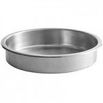 Acopa Supreme 6.5 Qt. Round Chrome Accent Roll Top Chafer Acopa Supreme 6.5 Qt. Round Chrome Accent Roll Top Chafer