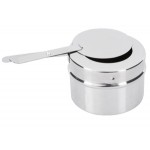 Acopa Supreme 6.5 Qt. Round Chrome Accent Roll Top Chafer Acopa Supreme 6.5 Qt. Round Chrome Accent Roll Top Chafer