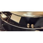 Acopa Supreme 6.5 Qt. Round Chrome Accent Roll Top Chafer Acopa Supreme 6.5 Qt. Round Chrome Accent Roll Top Chafer