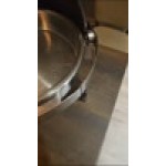 Acopa Supreme 6.5 Qt. Round Chrome Accent Roll Top Chafer Acopa Supreme 6.5 Qt. Round Chrome Accent Roll Top Chafer