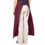 Intedge Burgundy Poly-Cotton Bistro Apron with 2 Pockets - 38 Intedge Burgundy Poly-Cotton Bistro Apron with 2 Pockets - 38
