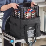 Vollrath VMDB100 1-Series Insulated Milk Crate / Meal Delivery Bag - Holds (1) Milk Crate Vollrath VMDB100 1-Series Insulated Milk Crate / Meal Delivery Bag - Holds (1) Milk Crate