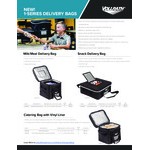 Vollrath VMDB100 1-Series Insulated Milk Crate / Meal Delivery Bag - Holds (1) Milk Crate Vollrath VMDB100 1-Series Insulated Milk Crate / Meal Delivery Bag - Holds (1) Milk Crate