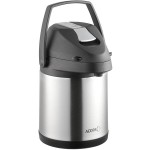 Acopa 2.2 Liter Stainless Steel Lined Airpot with Metal Lever