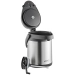 Acopa 2.2 Liter Stainless Steel Lined Airpot with Metal Lever