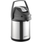 Acopa 2.2 Liter Stainless Steel Lined Airpot with Metal Lever
