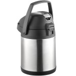 Acopa 2.2 Liter Stainless Steel Lined Airpot with Metal Lever