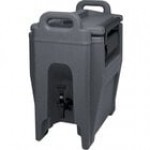 Cambro UC250131 Ultra Camtainer® 2.75 Gallon Dark Brown Insulated Beverage Dispenser