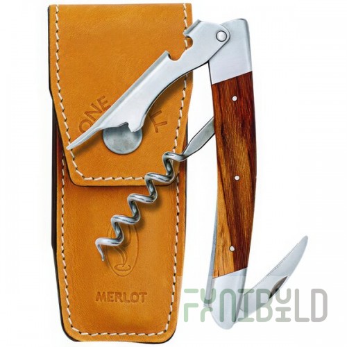 Franmara La Vigne French Waiter's Corkscrew with Merlot Handle 3295 BX