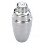 Barfly® M37038GD 17 oz. Gold-Plated Heavy Weight 3-Piece Cobbler Cocktail Shaker