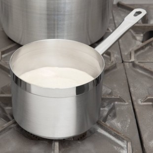 Vollrath 3702 Centurion 2.25 Qt. Stainless Steel Sauce Pan with Aluminum-Clad Bottom
