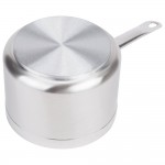 Vollrath 3702 Centurion 2.25 Qt. Stainless Steel Sauce Pan with Aluminum-Clad Bottom