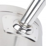 Vollrath 3702 Centurion 2.25 Qt. Stainless Steel Sauce Pan with Aluminum-Clad Bottom