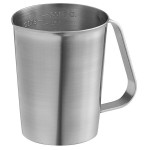 Vollrath 95160 0.5 Qt. Stainless Steel Graduated Measuring Cup Vollrath 95160 0.5 Qt. Stainless Steel Graduated Measuring Cup