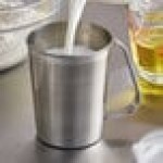 Vollrath 95160 0.5 Qt. Stainless Steel Graduated Measuring Cup Vollrath 95160 0.5 Qt. Stainless Steel Graduated Measuring Cup