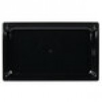 Vollrath 8002420 Super Pan® Full Size Black Polycarbonate Food Pan - 2 1/2