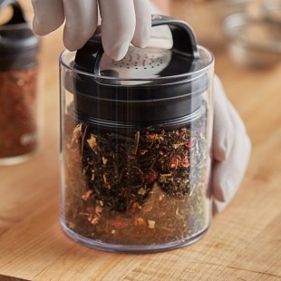 Prepara Evak Fresh Saver 0.45 Qt. Clear SAN Plastic Round Airtight Food Storage Container with Push Down Lid 3039-B Prepara Evak Fresh Saver 0.45 Qt. Clear SAN Plastic Round Airtight Food Storage Container with Push Down Lid 3039-B