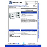 Beverage-Air UCRD60AHC-4 60 Beverage-Air UCRD60AHC-4 60