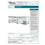 True TUC-93D-4-HC 93 1/4 True TUC-93D-4-HC 93 1/4