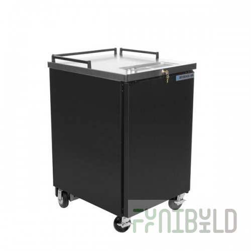 Beverage-Air BM23HC-B-28-WINE Kegerator Wine Dispenser without Tap Tower - Black, (1) 1/2 Keg Capacity