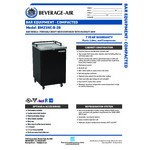 Beverage-Air BM23HC-B-28-WINE Kegerator Wine Dispenser without Tap Tower - Black, (1) 1/2 Keg Capacity