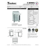 Traulsen CLPT-2712-SD-R 27 7/8