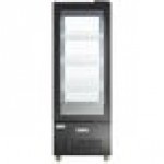 Avantco GD4C-15-HC Black 4-Sided Glass Refrigerated Display Case