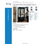 Avantco GD4C-15-HC Black 4-Sided Glass Refrigerated Display Case