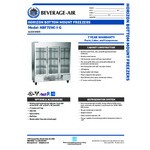 Beverage-Air HBF72HC-1-G Horizon Series 75