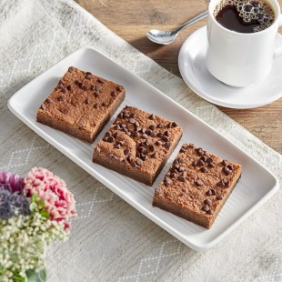 Root Nine Baking Co. Vegan Brownie Tray 6 lb. - 2/Case