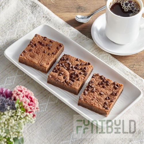 Root Nine Baking Co. Vegan Brownie Tray 6 lb. - 2/Case