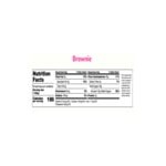 Root Nine Baking Co. Vegan Brownie Tray 6 lb. - 2/Case Root Nine Baking Co. Vegan Brownie Tray 6 lb. - 2/Case
