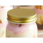 Acopa Rustic Charm 16 oz. Drinking / Mason Jar with Gold Metal Lid - 12/Case Acopa Rustic Charm 16 oz. Drinking / Mason Jar with Gold Metal Lid - 12/Case