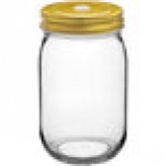 Acopa Rustic Charm 16 oz. Drinking / Mason Jar with Gold Metal Lid - 12/Case Acopa Rustic Charm 16 oz. Drinking / Mason Jar with Gold Metal Lid - 12/Case