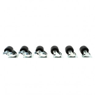 Silver King 10314-91 Casters (Set Of 6)