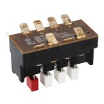 Waring 013712 Replacement 4 Push Button Switch for CB6 Blenders