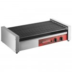 Avantco RG1850NS 50 Hot Dog Roller Grill with 11 Non-Stick Rollers - 120V, 1460W Avantco RG1850NS 50 Hot Dog Roller Grill with 11 Non-Stick Rollers - 120V, 1460W