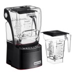 Blendtec S885XC2901-B1GB1A Stealth X 3.8 hp Blender with Sound Enclosure and (2) 75 oz. FourSide Jars - 120V Blendtec S885XC2901-B1GB1A Stealth X 3.8 hp Blender with Sound Enclosure and (2) 75 oz. FourSide Jars - 120V