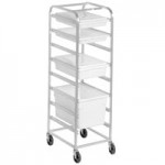 Channel PBA707 7 Box Mobile Aluminum Food Box Rack Channel PBA707 7 Box Mobile Aluminum Food Box Rack