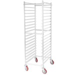 Winholt AL-1820BKD/HD 20 Pan End Load Aluminum Bun / Sheet Pan Rack - Unassembled
