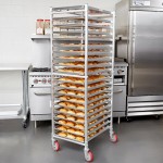 Winholt AL-1820BKD/HD 20 Pan End Load Aluminum Bun / Sheet Pan Rack - Unassembled