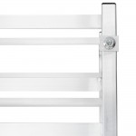 Winholt AL-1820BKD/HD 20 Pan End Load Aluminum Bun / Sheet Pan Rack - Unassembled
