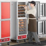 Avantco HTI-1836DC Full Size Insulated Heated Holding Cabinet with Clear Dutch Doors - 120V