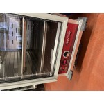 Avantco HTI-1836DC Full Size Insulated Heated Holding Cabinet with Clear Dutch Doors - 120V