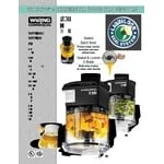 Waring WFP14SW 3.5 Qt. Clear Batch Bowl Food Processor - 1 hp