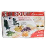 Bron Coucke LER-4030CLR Le Rouet Manual Stainless Steel Spiral Vegetable Slicer / Noodler Bron Coucke LER-4030CLR Le Rouet Manual Stainless Steel Spiral Vegetable Slicer / Noodler